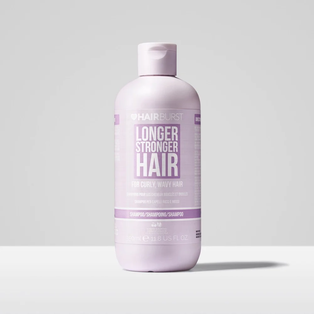 Hair Burst Longer Stronger Hair Shampoo For Curly , Wavy Hair 350 ml