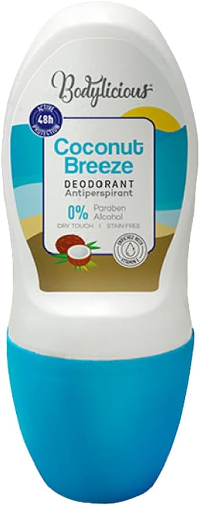 Bodylicious Coconut Breeze Deodorant Antiperspirant 50ml