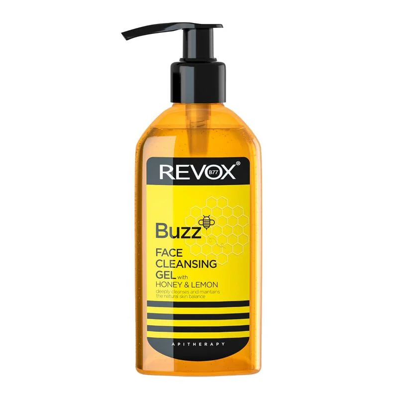 Revox Buzz face cleansing gel with hony &lemon 180ml