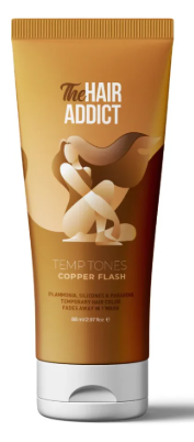 The Hair Addict Temp Tones Copper Flash 88ml