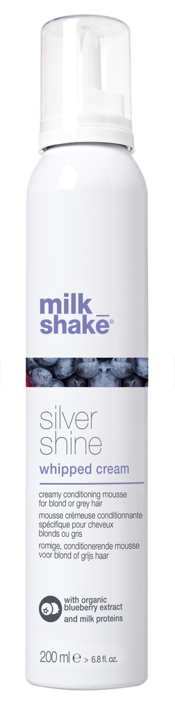 MILK SHAKE SILVER SHINE WHIPPED CREAM 200ML