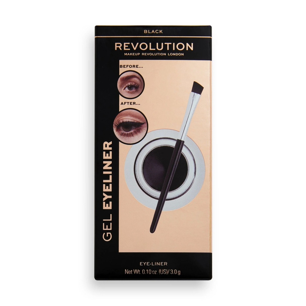 Revolution Gel EyeLiner Black