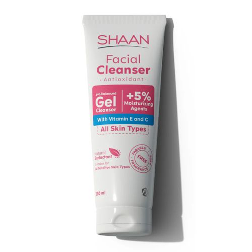 Shaan Facial Cleanser Gel Antioxidant all skin tybes