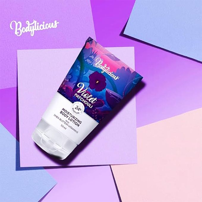 Bodylicious Violet Patchouli Moisturizing Body Lotion 50ml