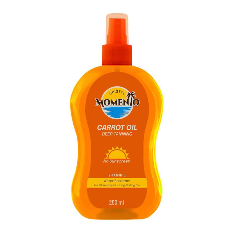 Momento Carrot Oil Deep Tanning With Vitamin E 250ml