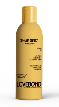 The Hair Addict Love bond straight&wavy hair shampoo step 02 250 ml