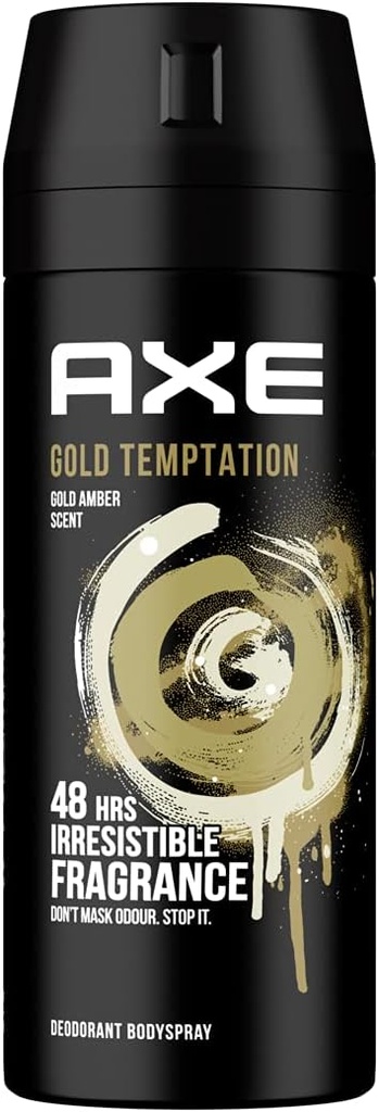 AXE cold temptation cold amber scent 48hrs irresistible fragrance 150 ml