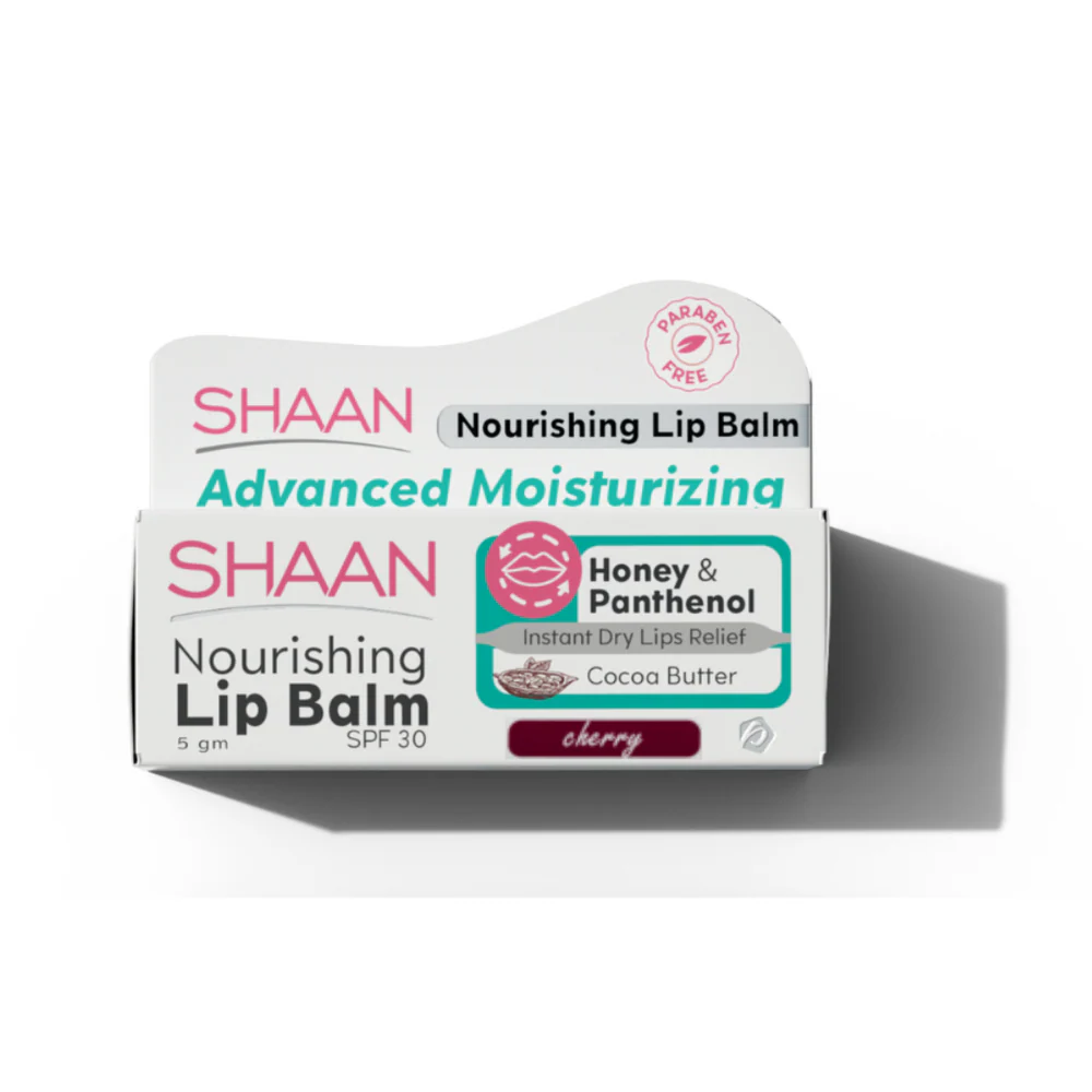 Shaan Nourishing Lip Balm Honey & Panthenol cherry 5g
