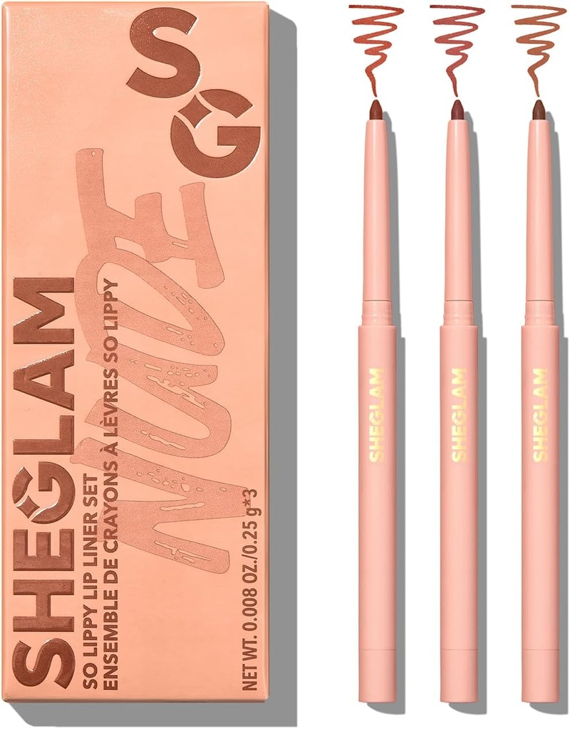 SHEGLAM Lip Liner Set Nude