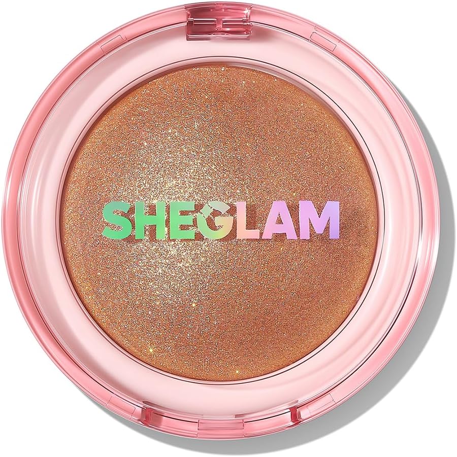 SHEGLAM bouncy highlighter peach jam