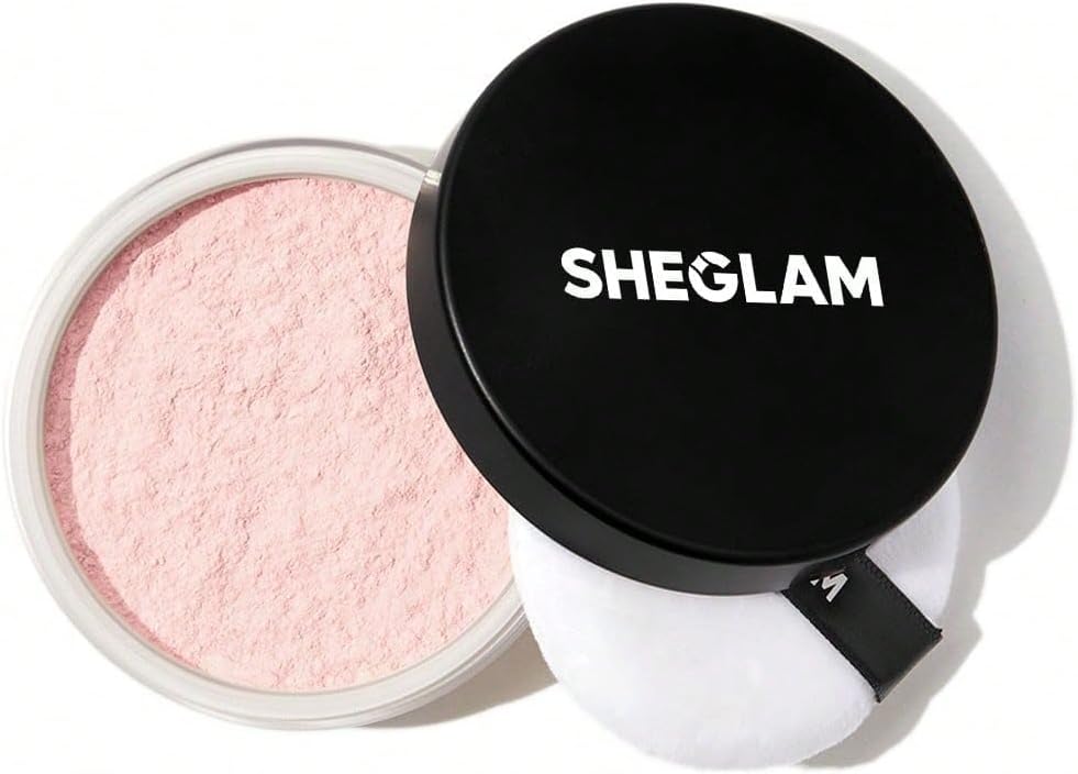 SHEGLAM backed glow setting powder bubblegum