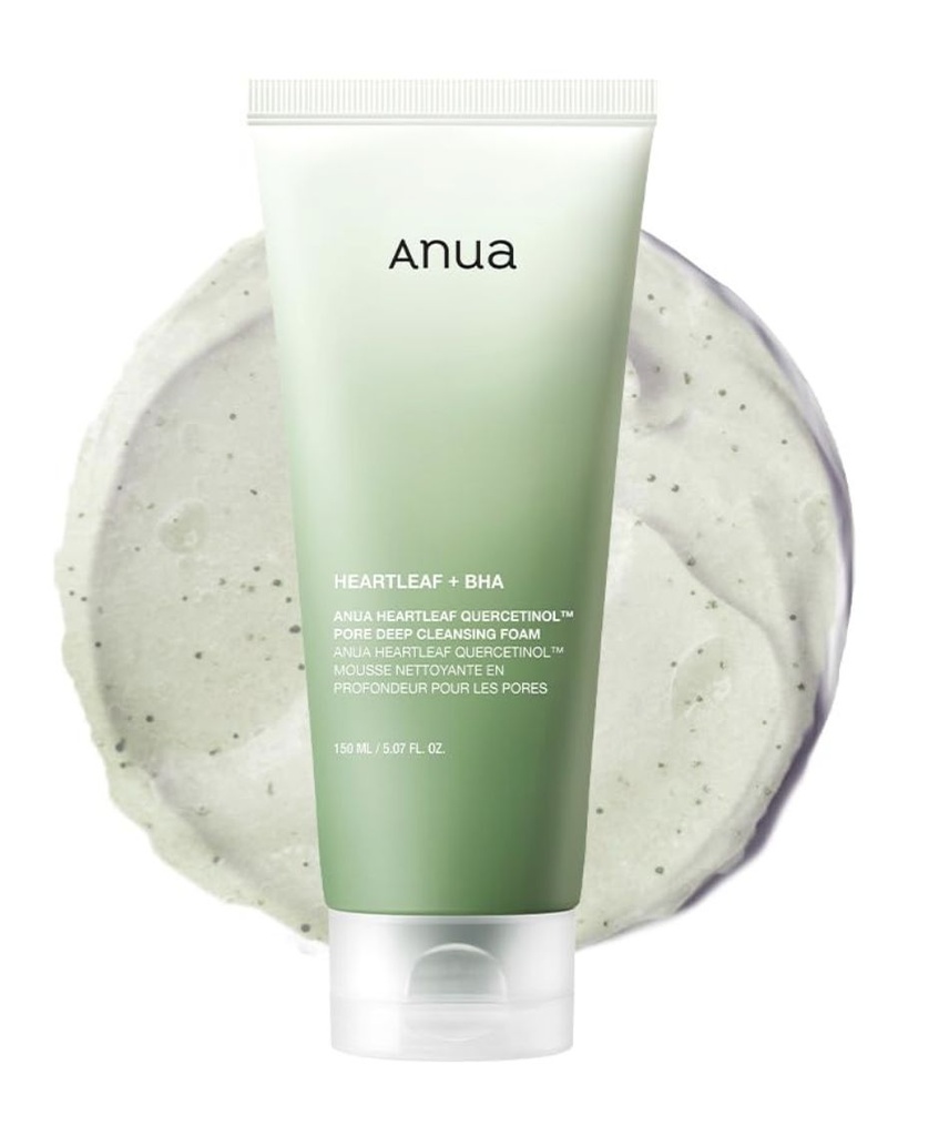 Anua heartleaf+BHA deep cleansing foam 150 ml