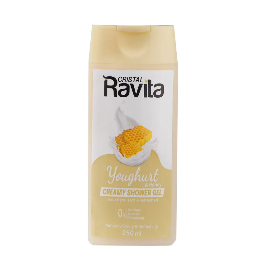 Ravita creamy shower gel youghurt and honey 250 ml