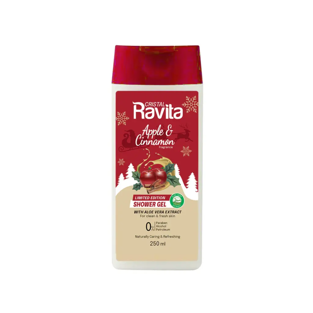  Cristal Ravita Apple & Cinnamon Shower Gel 250 ml