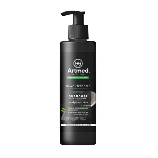 Artmed Black Xtreme Charcoal Cleansing Gel 250 Ml