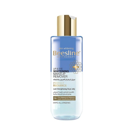 Beesline Lip & Eye Whitening MakeUp Remover Perfect Radiance For Waterproof Makeup 150ml