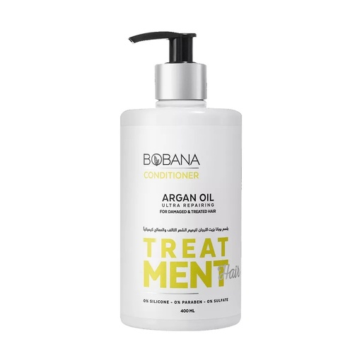 Bobana Treatment Conditioner Argan Oil For Damaged & Treated Hair 400 Ml