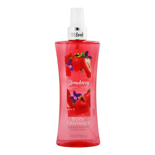 Body Fantasies Strawberry Fragrance Body Spray 236 Ml