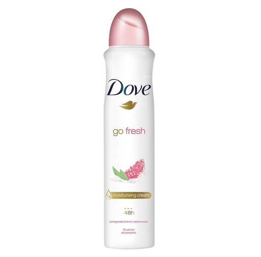 Dove Go Fresh Pomegranate & Lemon Verbena Scent 48h Anti-Perspirant 250 Ml