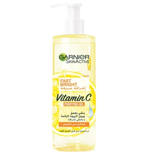 Garnier Skin Active Fast Bright Vitamin C Face Wash 400 Ml