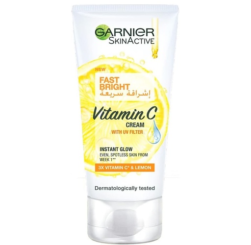 Garnier Skin Active Fast Fairness Cream 3x Vitamin C & Lemon 25 Ml