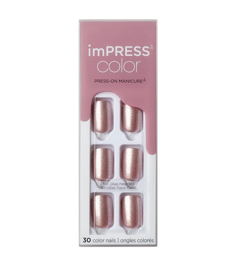 Impress Color Nails Short 004 Paralyzed Pink