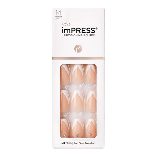 Impress Gel Medium Nails So French