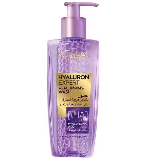 L'Oréal Hyaluron Expert Replumping Gel Wash 200 Ml