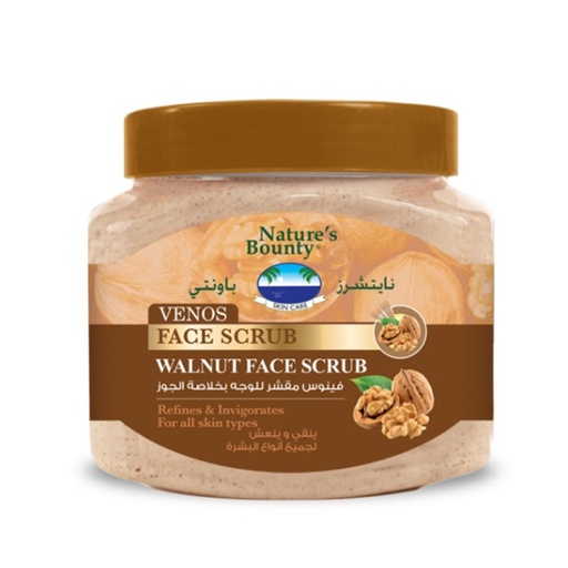 Nature's Bounty Face & Body Walnut Face Scrub 300 Ml