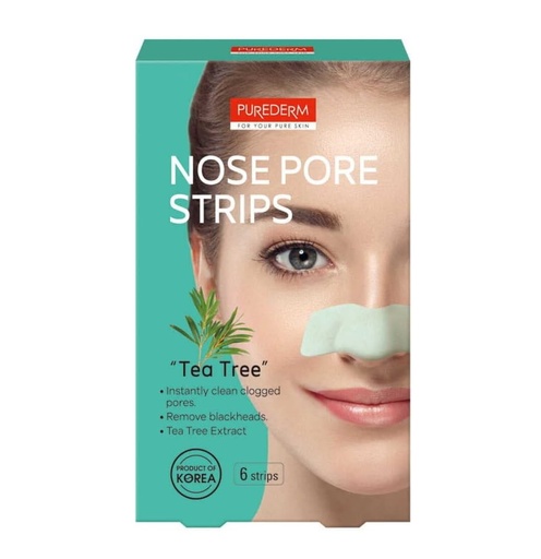 Pure Derm Nose Pore Strips Tea Tree