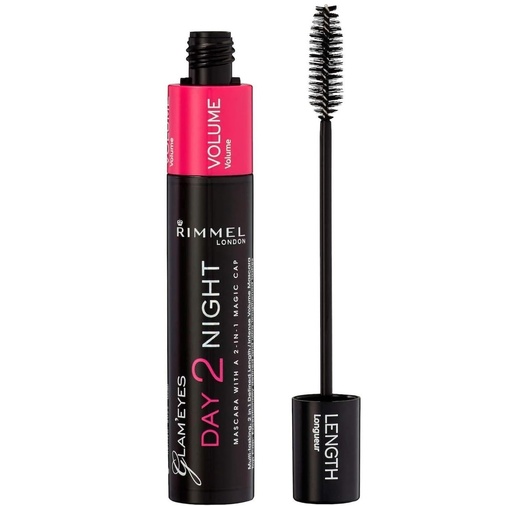 Rimmel Day To Night Mascara With A 2in1 Magic Cap