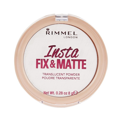 Rimmel Insta Fix & Matte Translucent Powder No.1