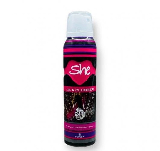 She Is A Clubber Perfumed Deodorant Spray 150 Ml