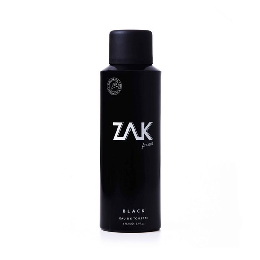 ZAK For Men Black Eau De Toilette 175 Ml