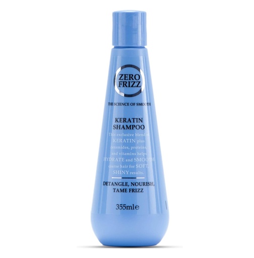 Zero Frizz Keratin Shampoo 355 Ml