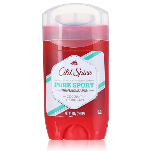 Old Spice Pure Sport Deodorant Long Lasting Stick 63g