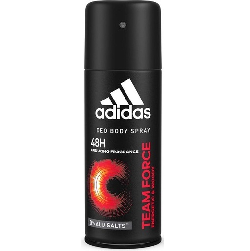 Adidas Deo Body Spray Team Force Energetic & Woody 48H