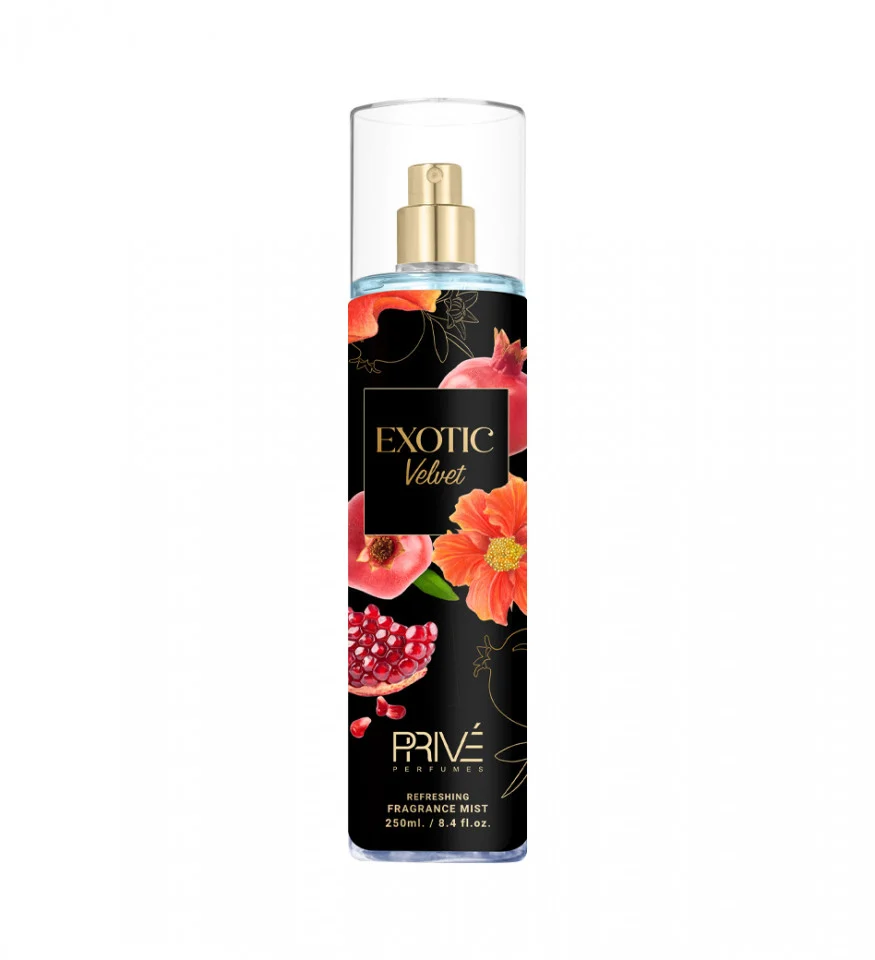 Prive Exotic Velvet Refreshing Fragrance Mist 250 Ml