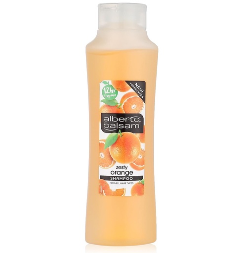 Alberto Balsam Zesty Orange Shampoo 350 Ml