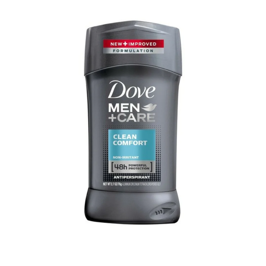 Dove Men Care Clean Comfort 48h Powerful Protection Anti-Perspirant Stick 76g