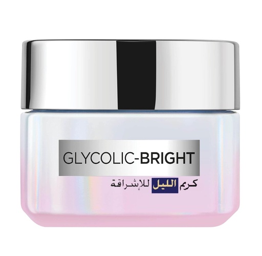 L'Oréal Glycolic-Bright Glowing Cream Night 50 Ml