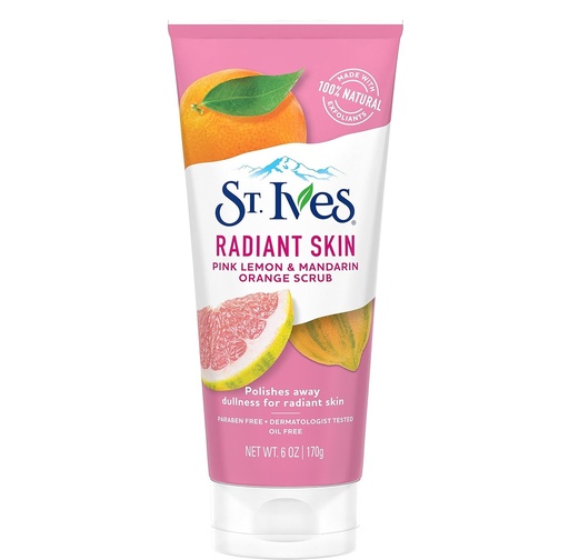 ST.Ives Radiant Skin Pink Lemon & Mandrin Scrub 170 g