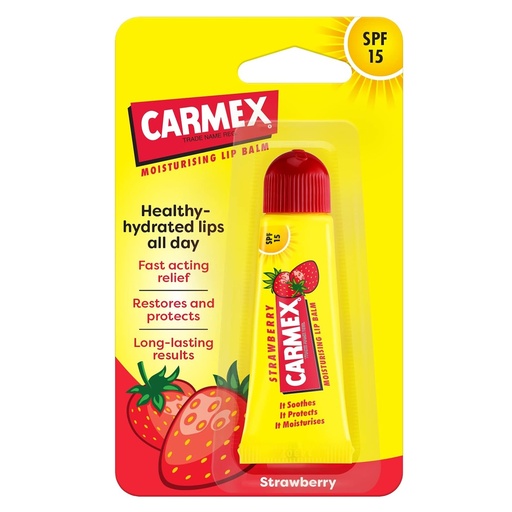 Carmex Daily Care Strawberry SPF15 Moisturizing Lip Balm 10 g