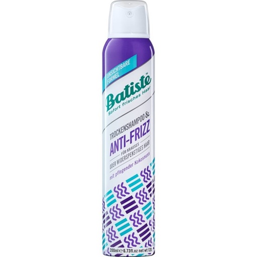 Batiste Dry Shampoo & De Frizz 200 Ml