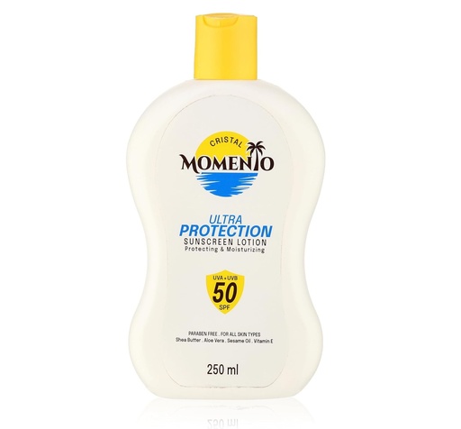 Cristal Momento Ultra Protection Sunscreen Lotion 50 SPF 250 Ml