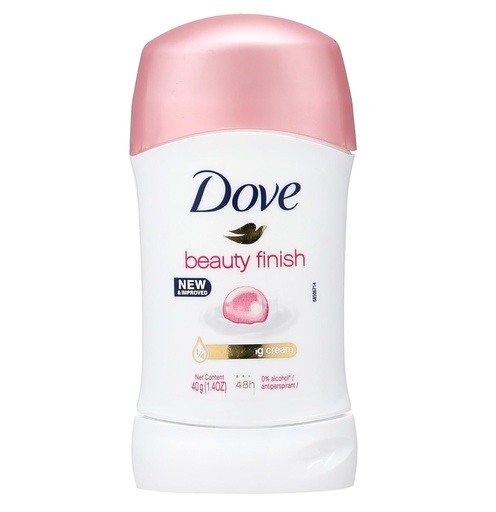 Dove Beauty Finish Moisturising Cream 48h Antiperspirant Stick