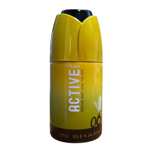 Active Perfume Body Spray For Man No.06 In Shape 250 Ml