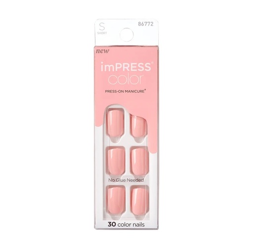 Impress Color Nails Shape 0032 Dolce Pink