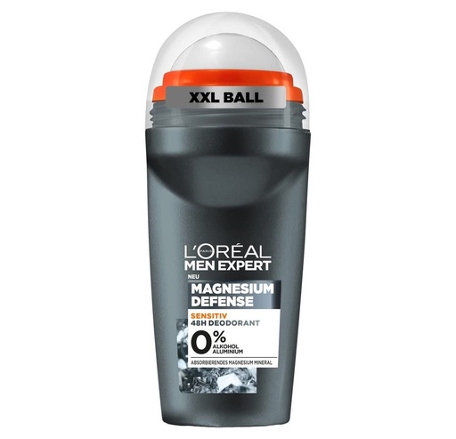 L'Oréal Men Expert Magnesium Defence 48 Deodorant 0% Alcohol 50 Ml