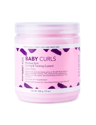 Aunt Jackie's Kids Baby Curls Curling & Twisting Custard 426 g